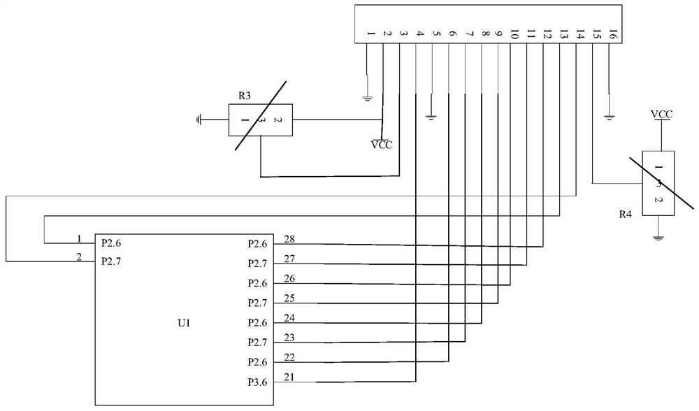 A battery charging automatic control circuit