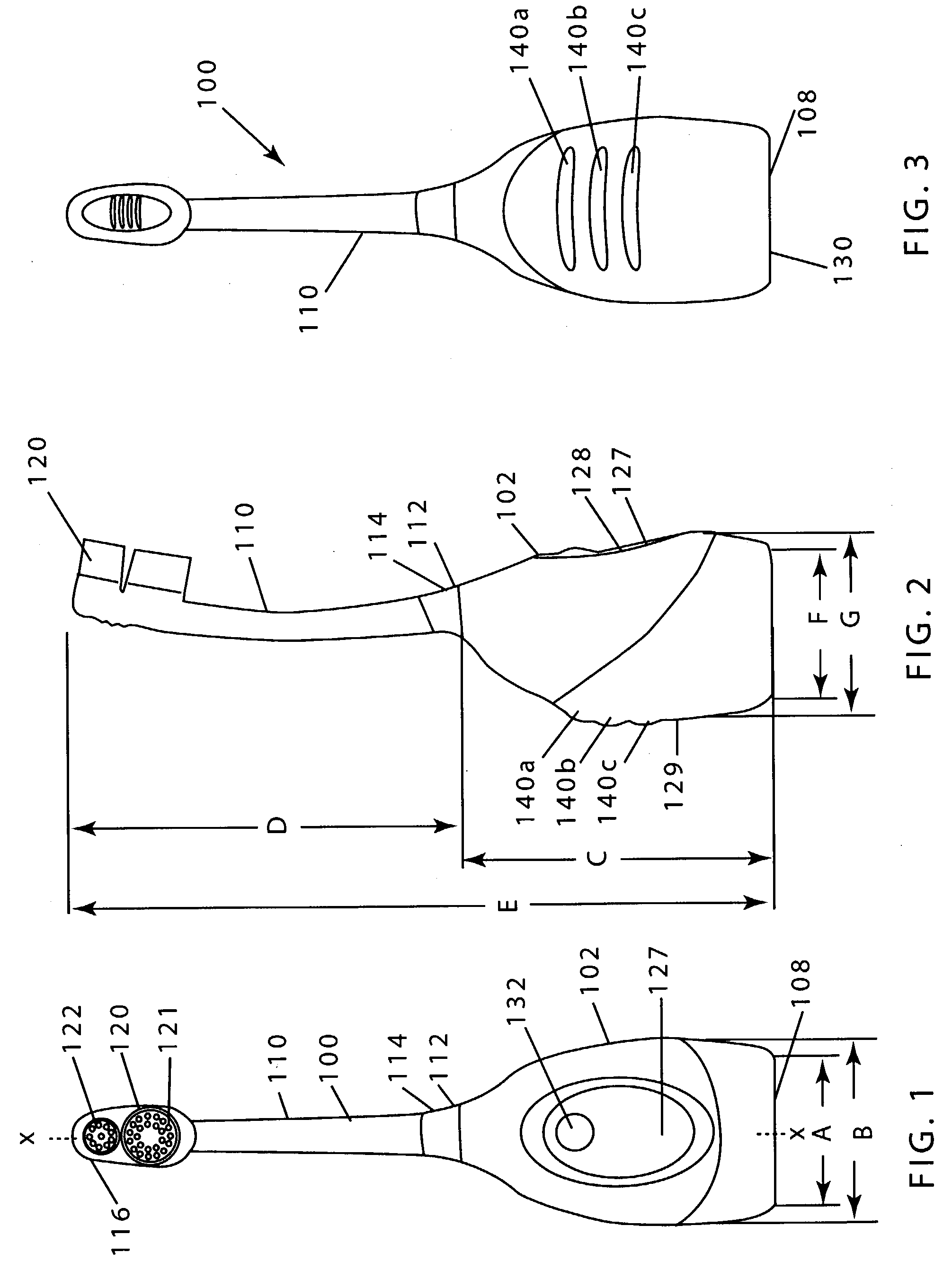 Powered toothbrush with improved ergonomics