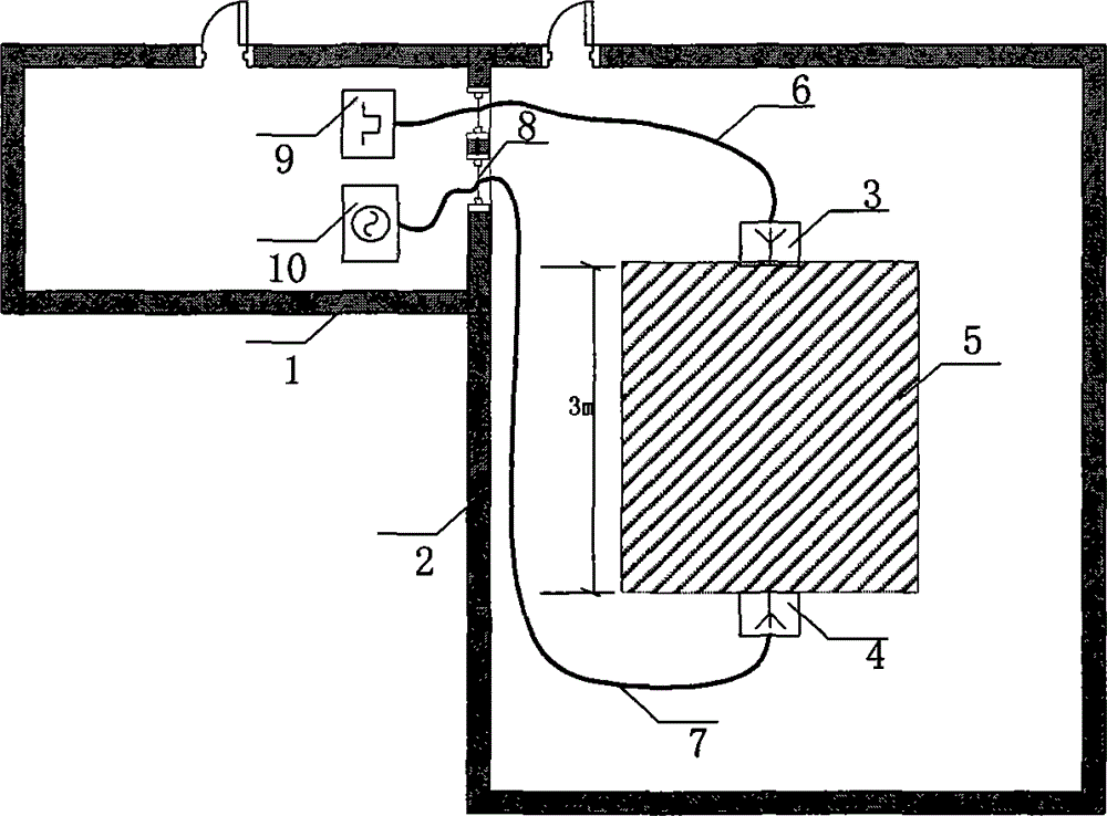 Time-domain calibration method for electromagnetic pulse magnetic-field probe