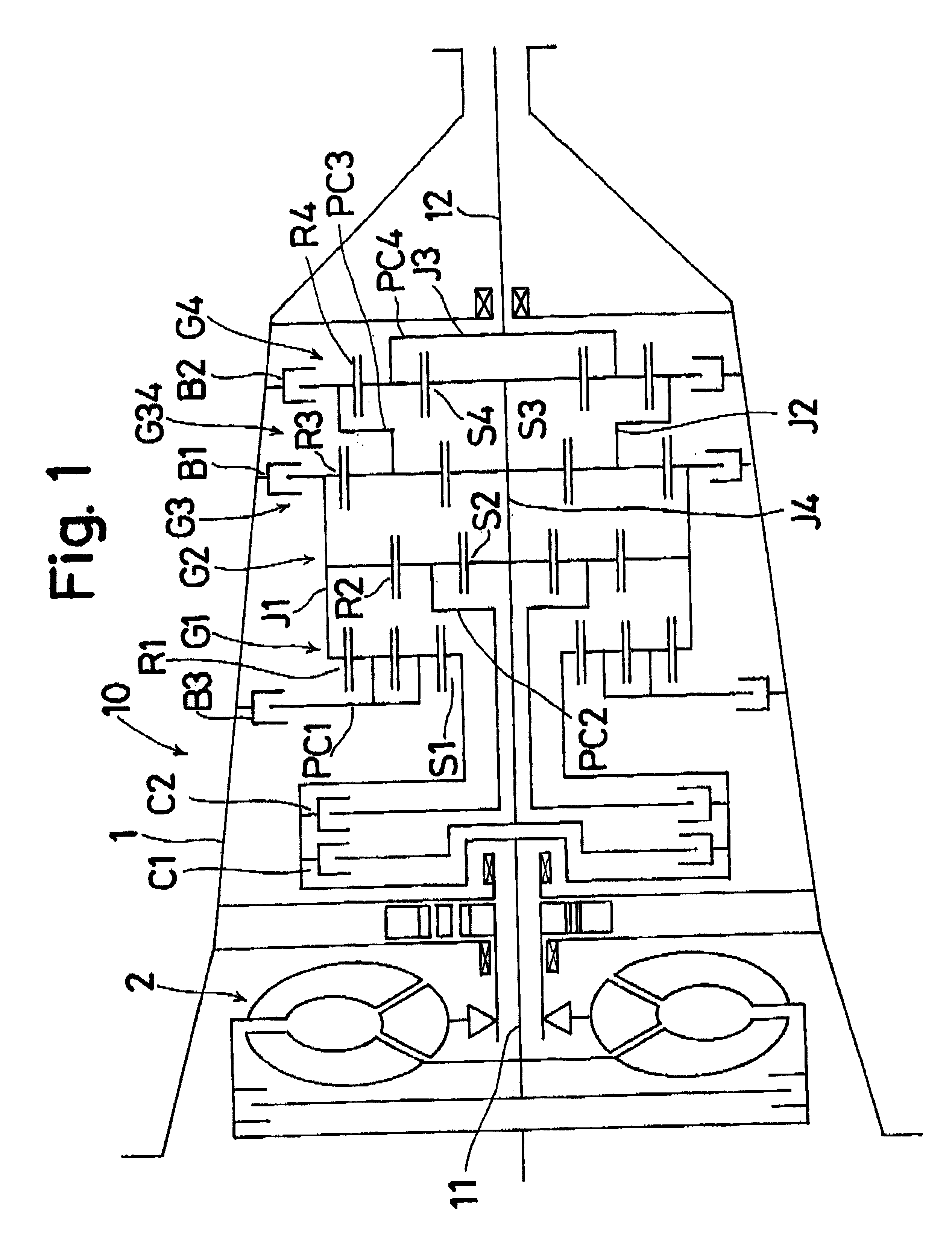 Automatic transmission for vehicles