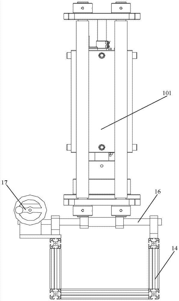 Rock performance evaluating device