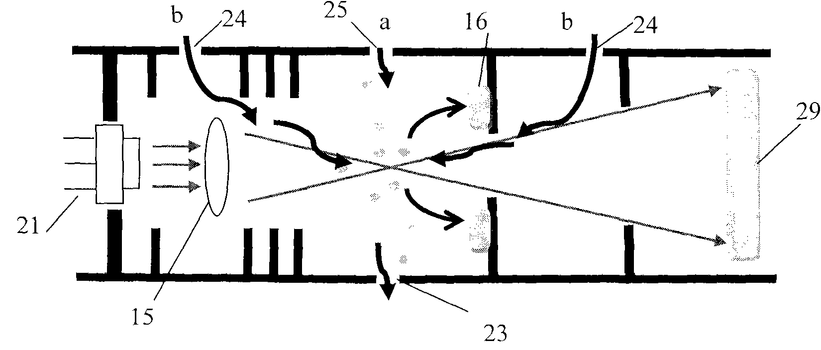 Smoke-sensing fire detection alarming device