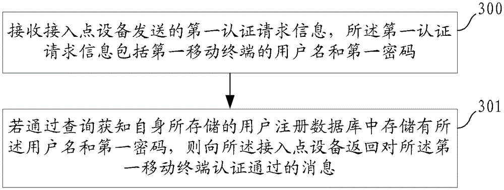 Wireless network access method, authentication method and device