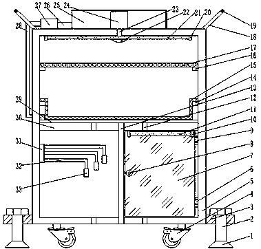 Medical appliance storage device facilitating picking and placing for general practice