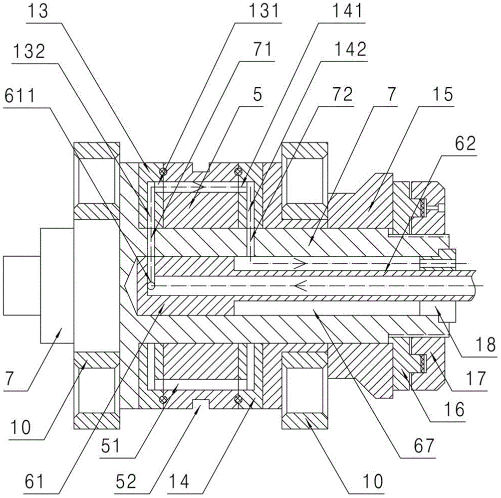 Continuous cast extrusion molding device