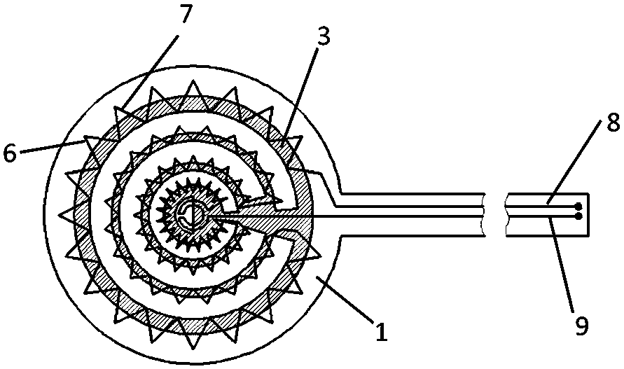 Film sensor for measurement of heat flow in high temperature environment and manufacturing method thereof