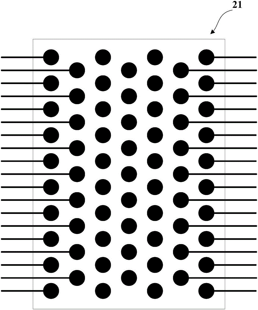 Ball grid array printed circuit board