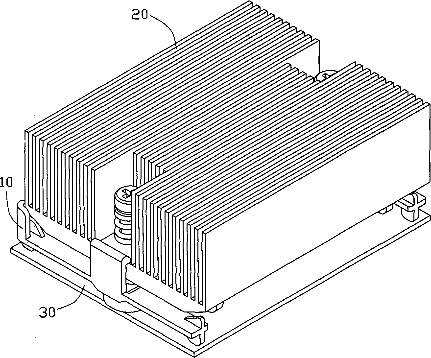 Heat radiation device