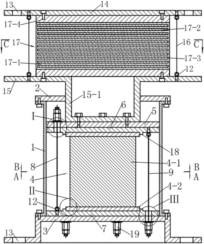 Three-dimensional shock-insulating support base for adjusting vertical early rigidity