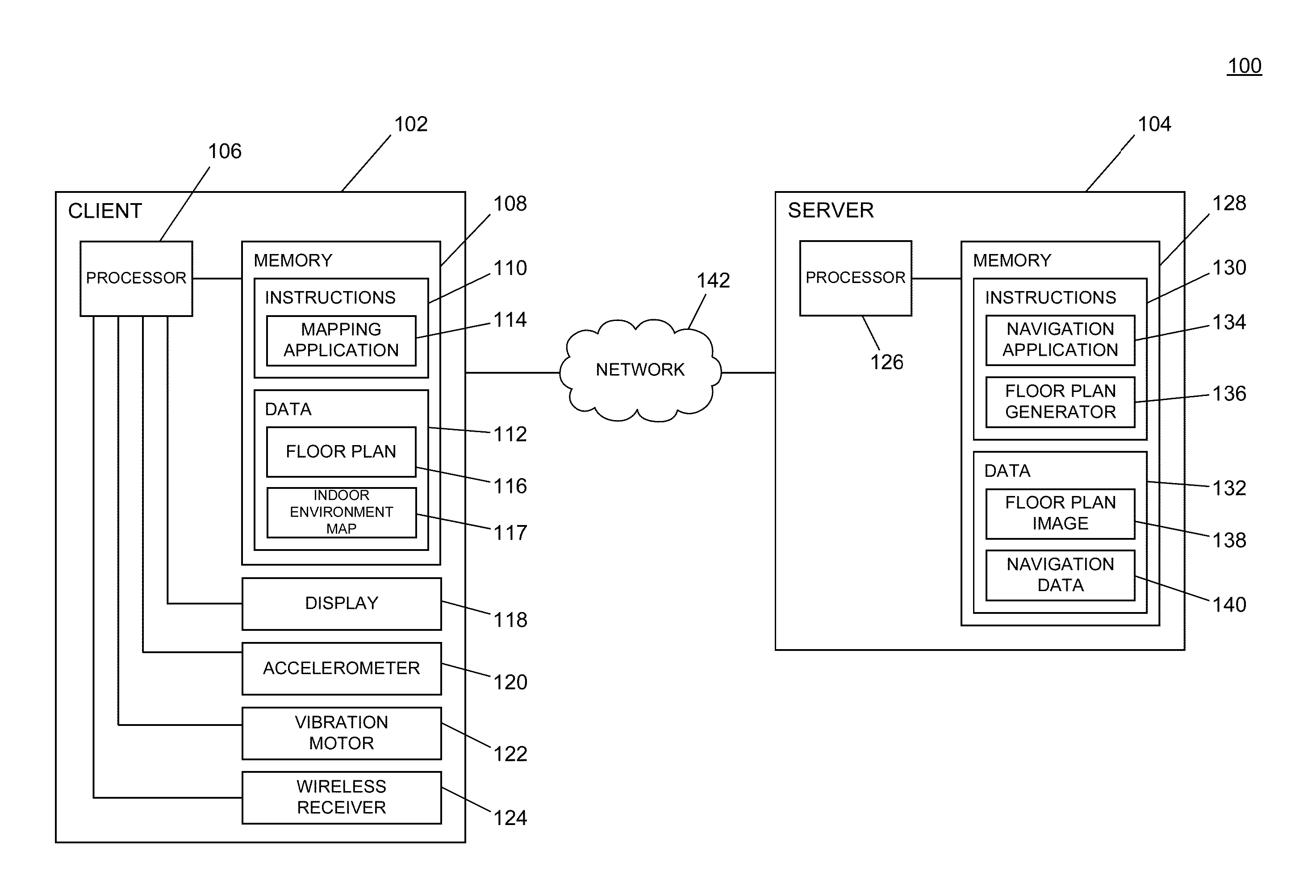 System and method for mapping an indoor environment