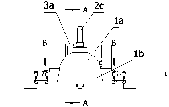 Material supply and paint mist recovery protective cover system and operation method of drag coating robot for ship outer plate