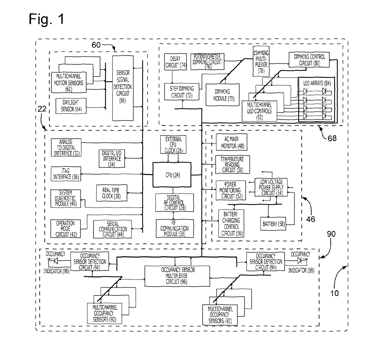 Wireless lighting and electrical device control system