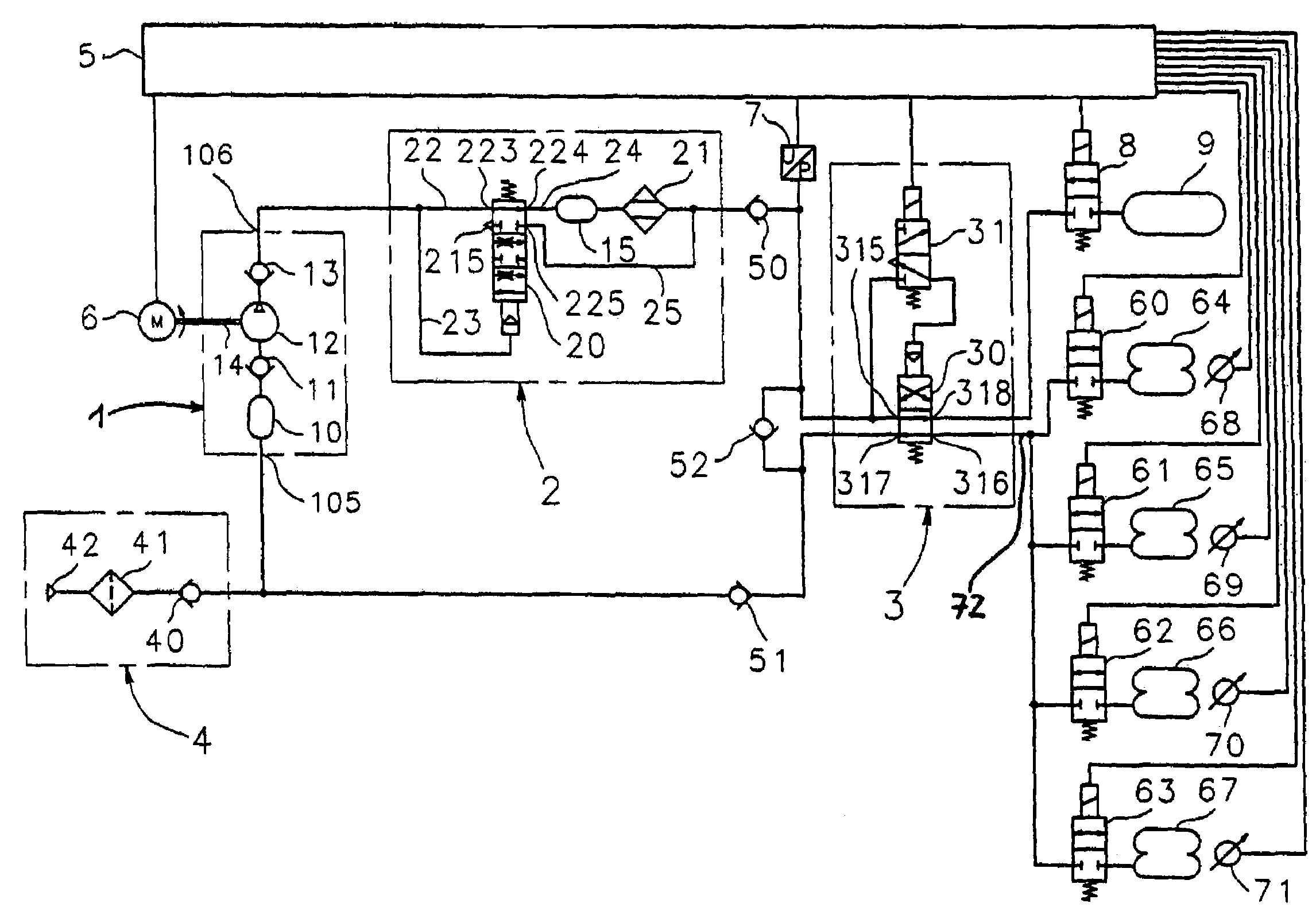 Vehicle air-suspension system and method of operation