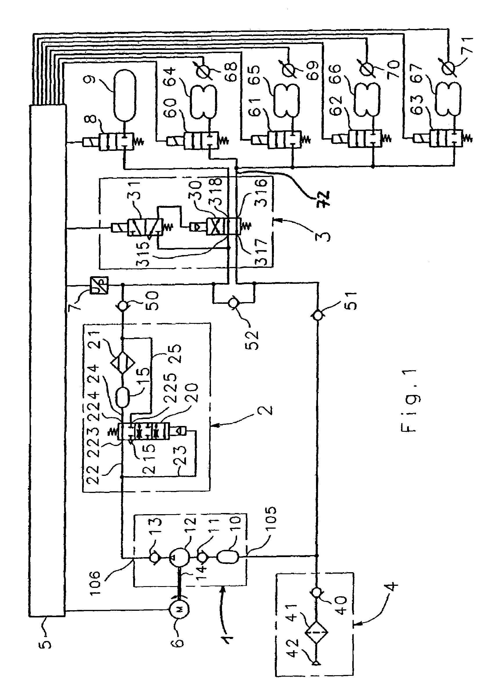 Vehicle air-suspension system and method of operation