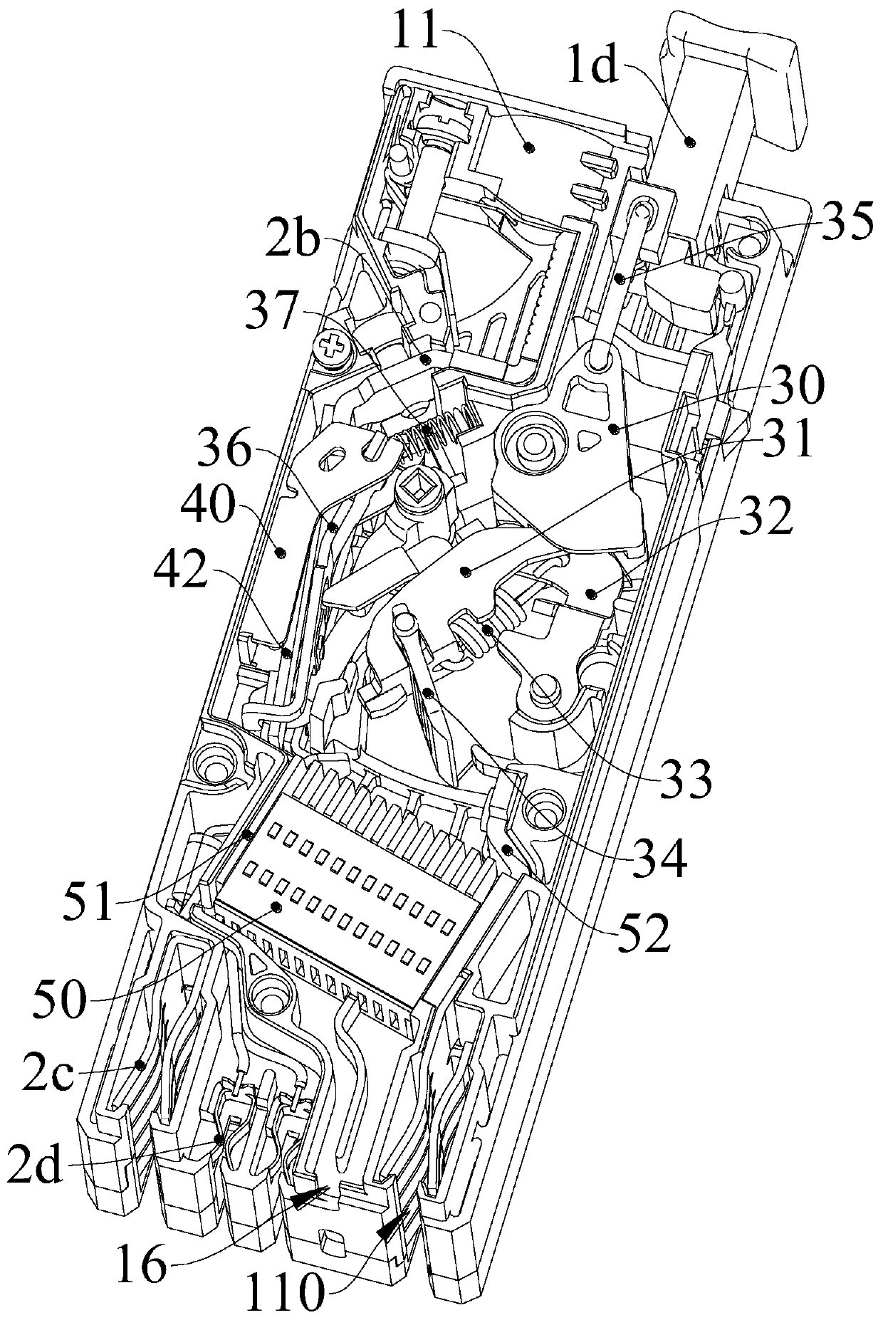 Plug-in circuit breaker