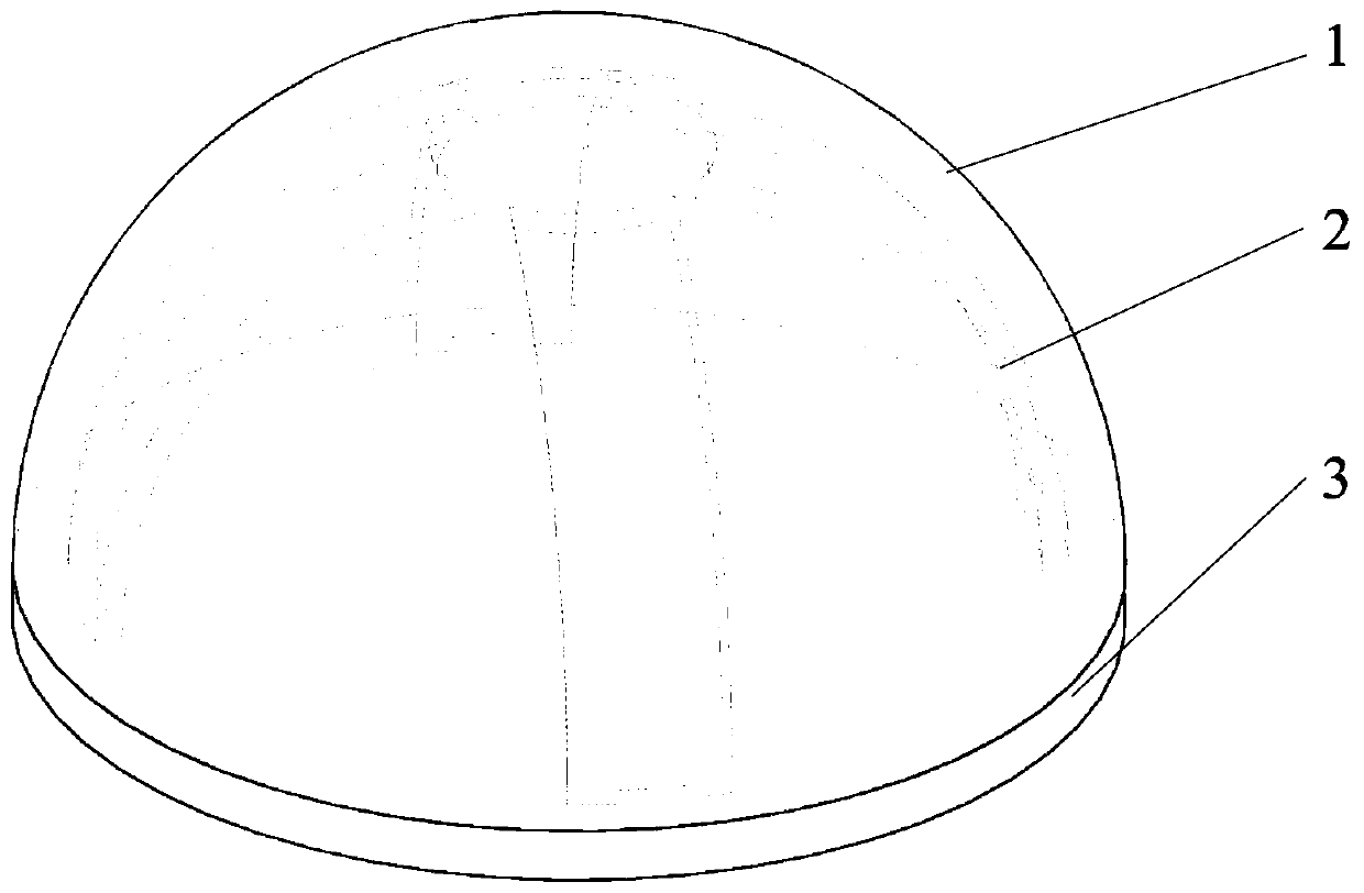 Three-dimensional force flexible tactile sensor based on conductive fabric