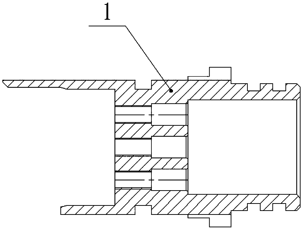 An oil well cable tension detection device