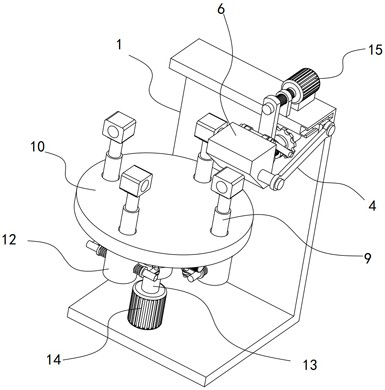 A damper durability test device