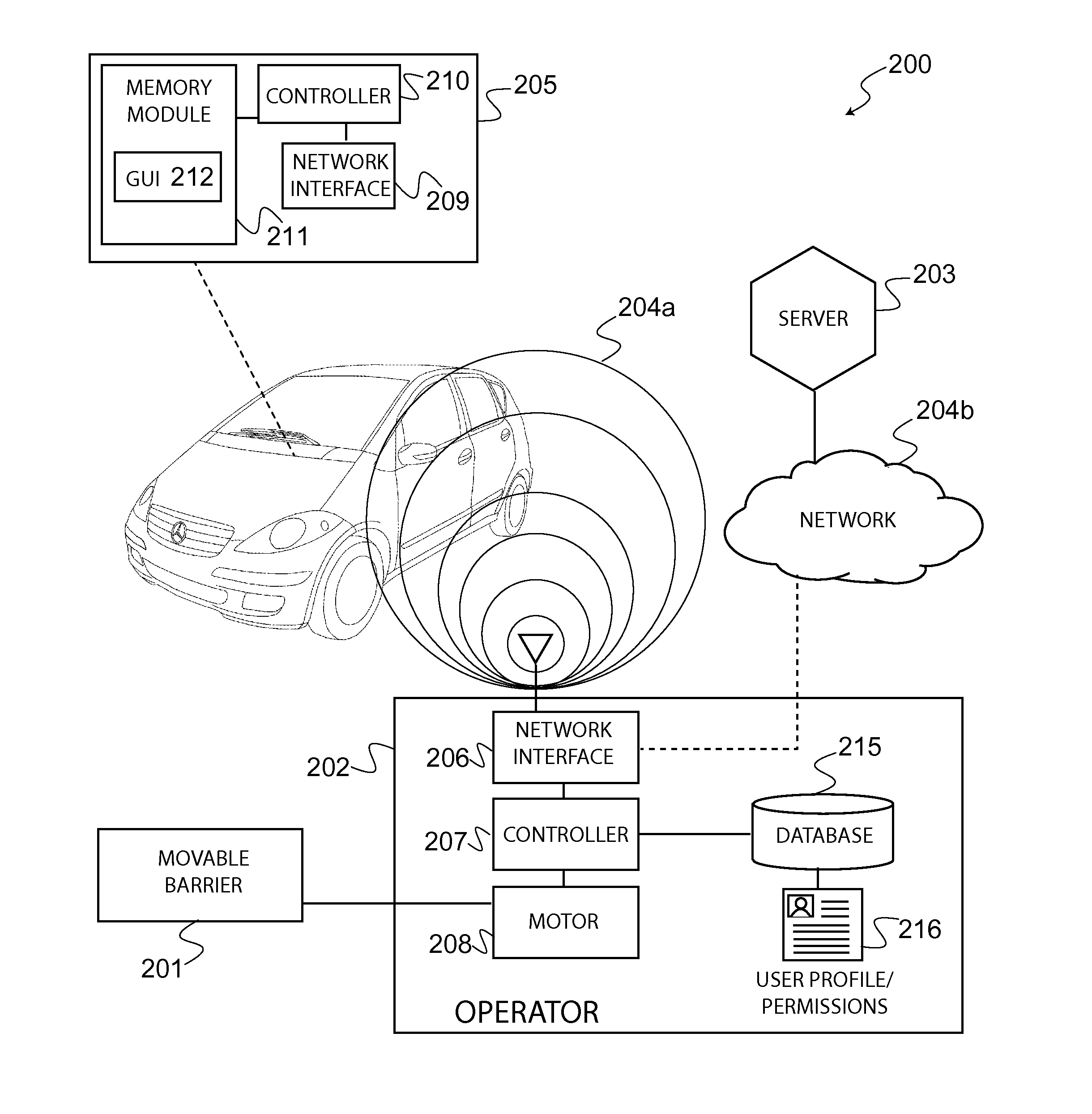 Movable barrier operator configured for remote actuation