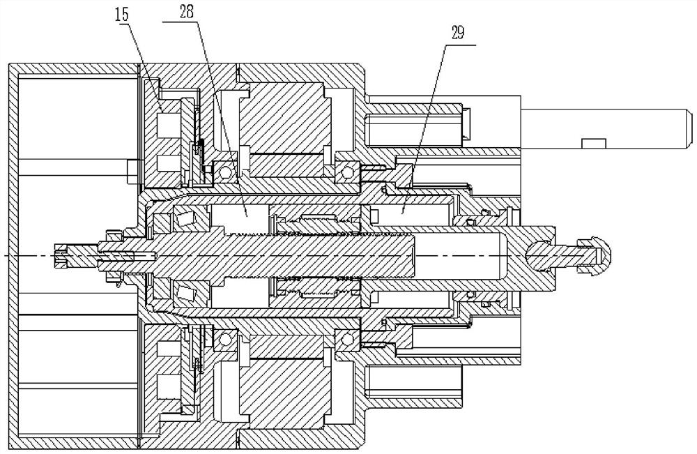 Electronic mechanical brake device for railway vehicle