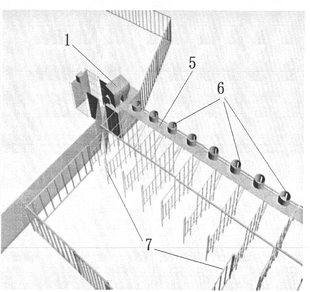 Smart feeder for sows with isometric feeder