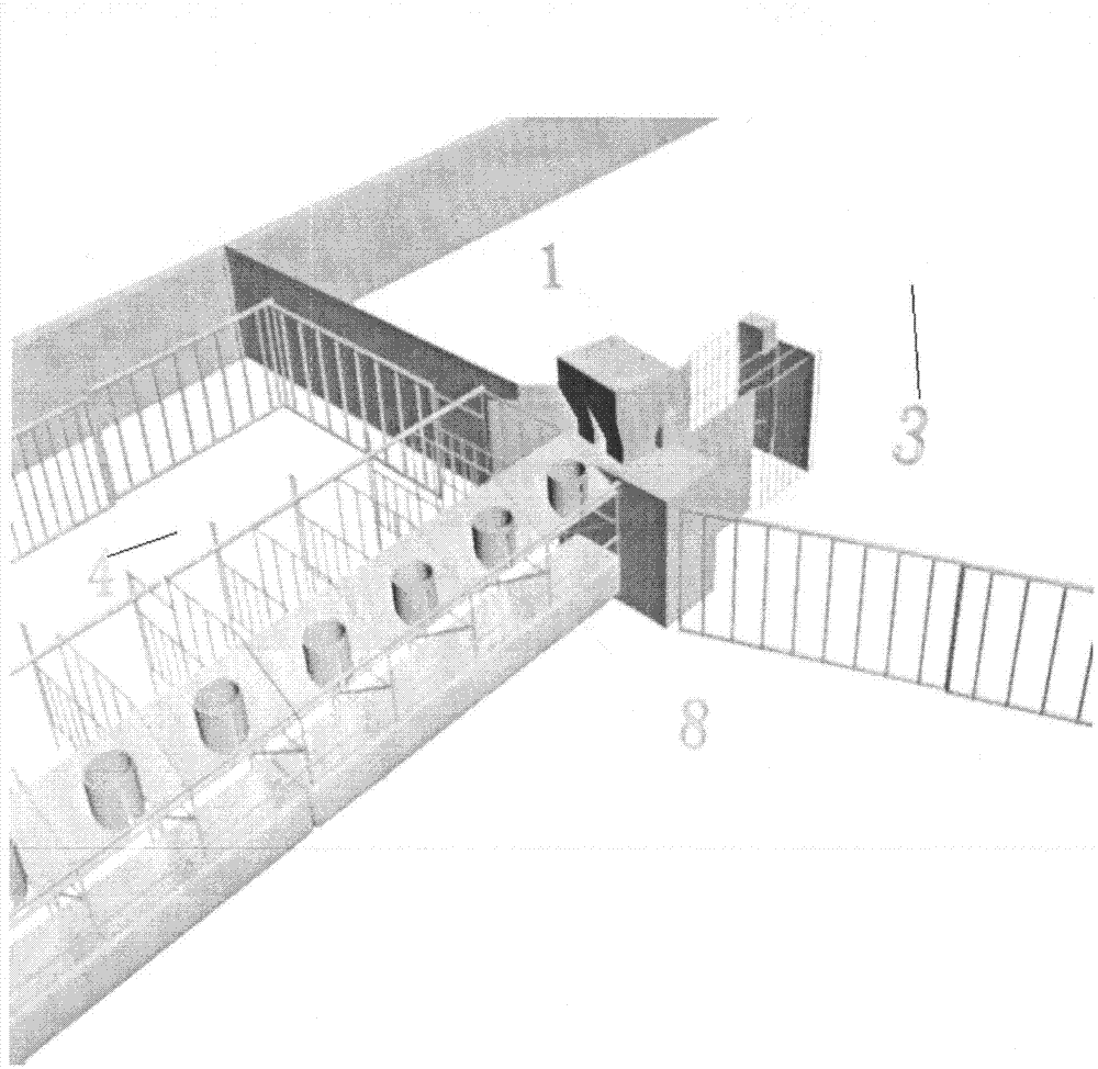 Smart feeder for sows with isometric feeder