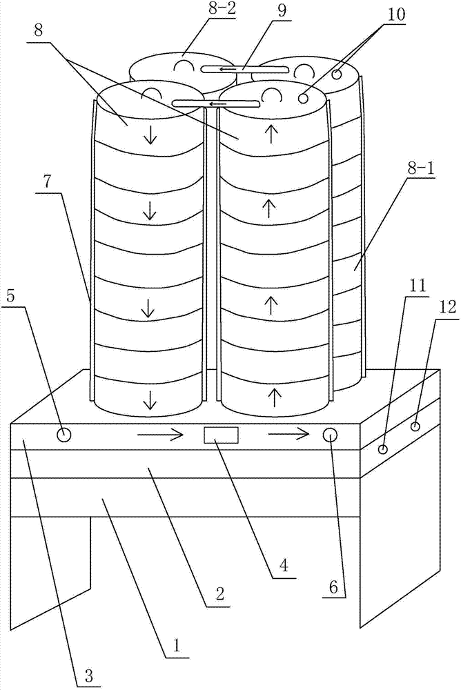 Circulation type energy-saving and water-saving food steamer