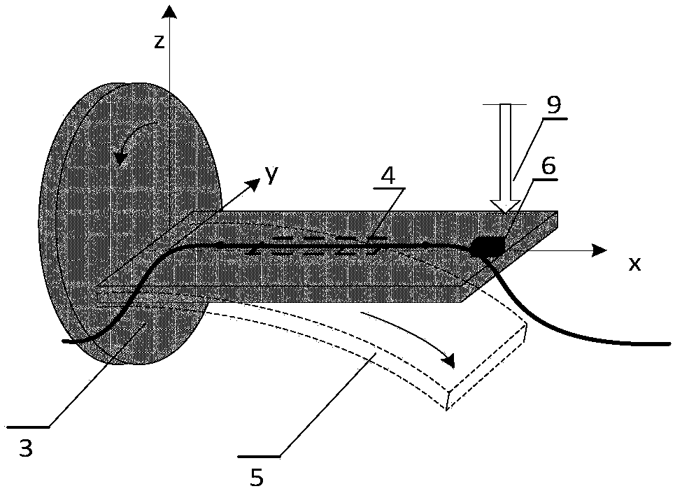 Fiber type vibration sensing and measuring system