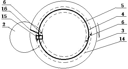 Sealing round disc feeding machine