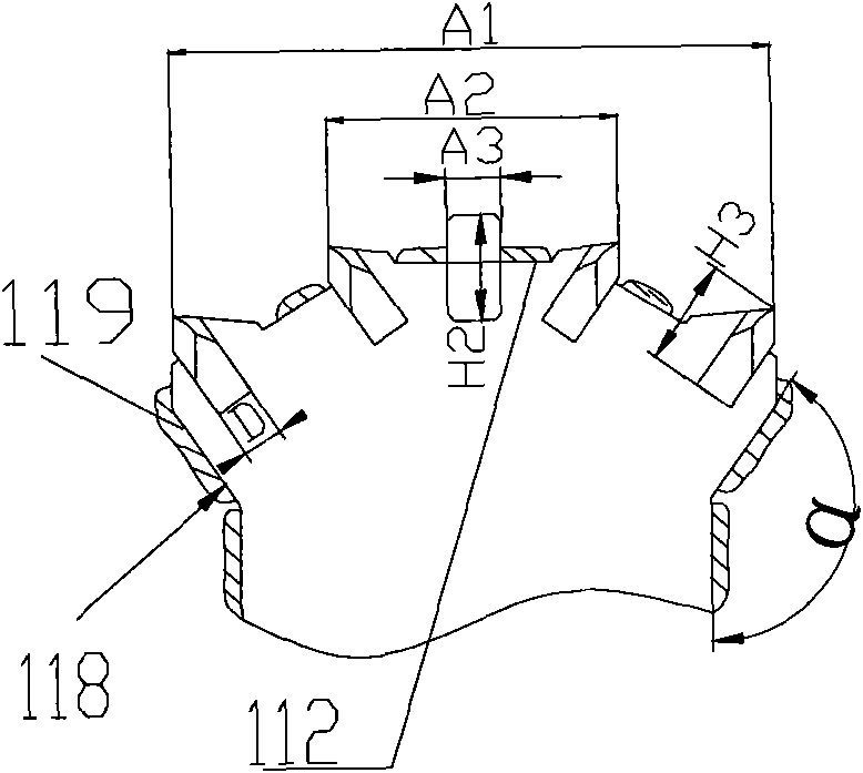 Earth pressure balance shield machine cutterhead