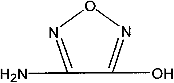 Synthetic method of 3-amino-4-hydroxyfurazan