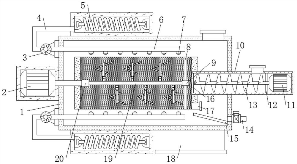 Floating drying device for agricultural cereal seeds