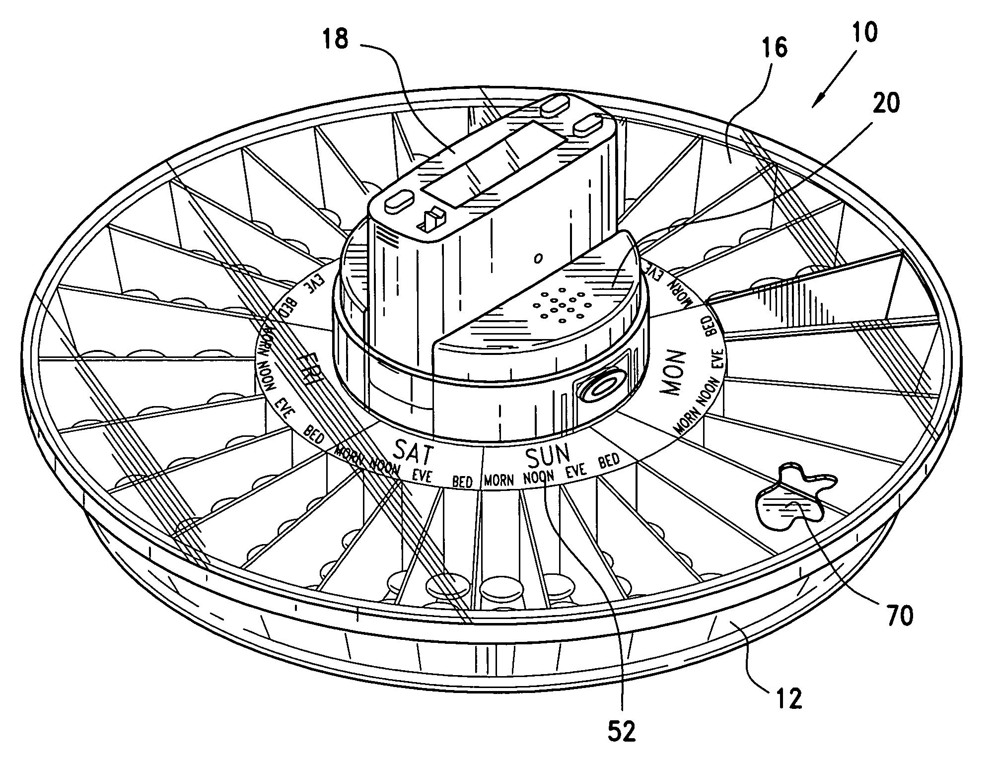 Pill dispenser