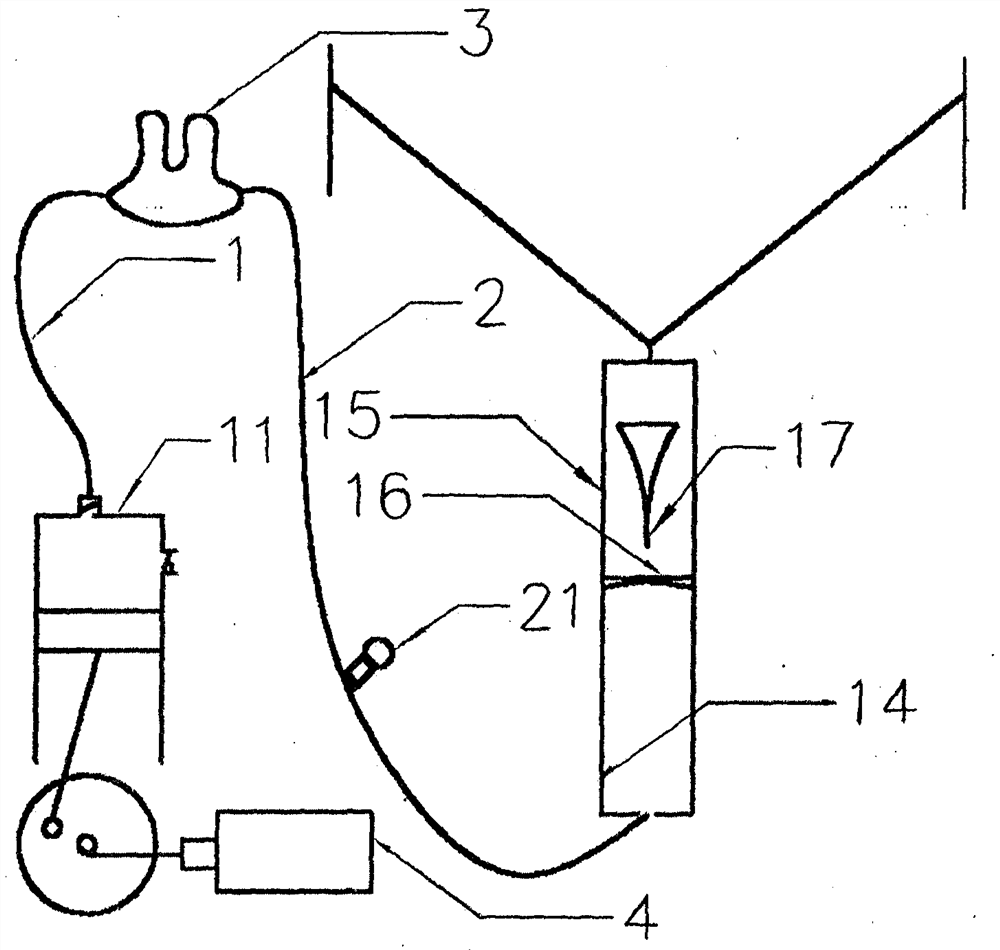 Plateau auxiliary breathing device