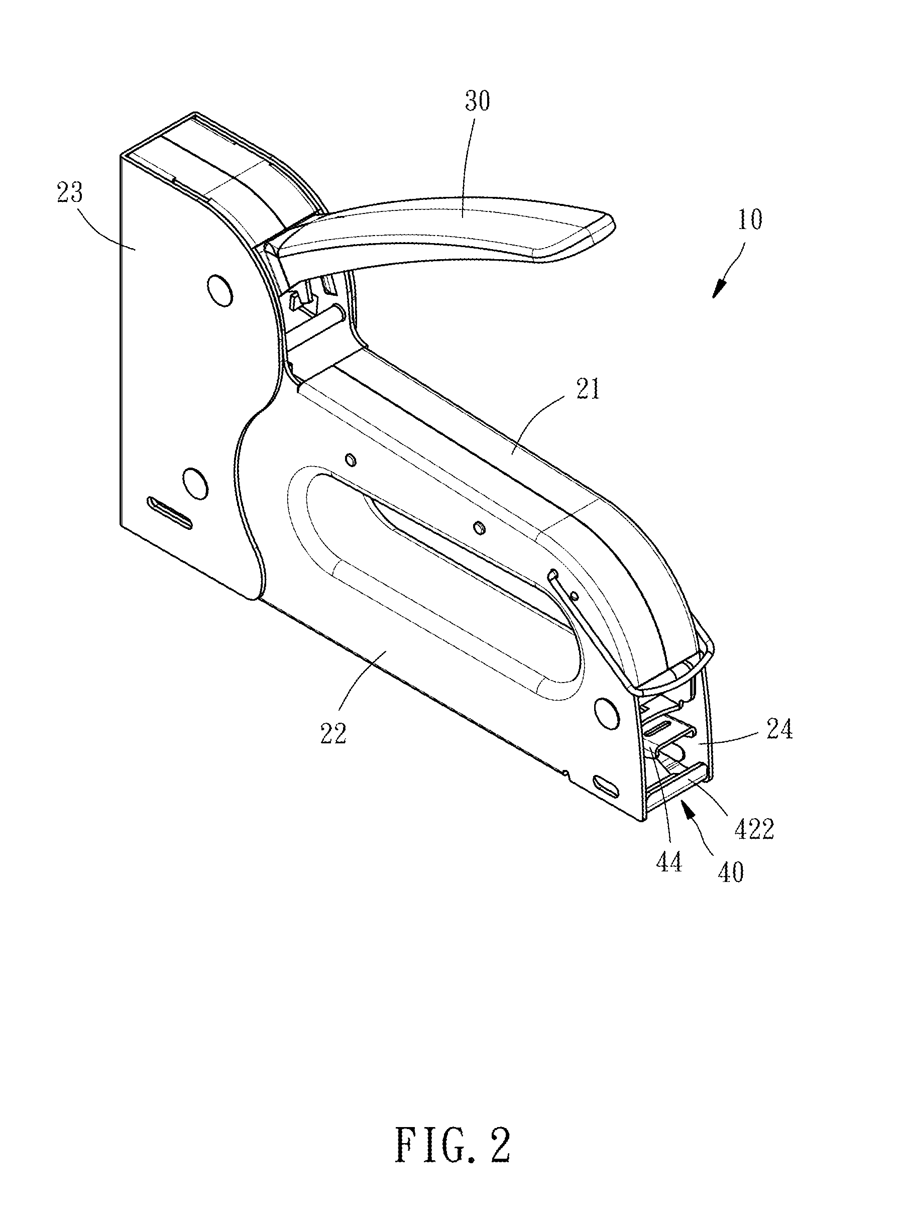 Staple gun automatically applicable to staples of multiple sorts