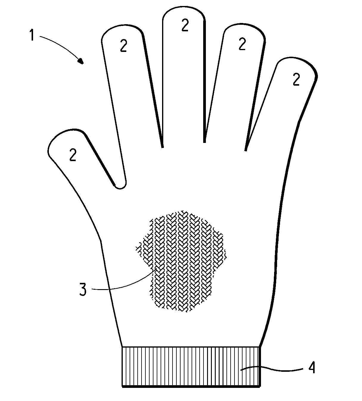 Cut-resistant gloves containing fiberglass and para-aramid