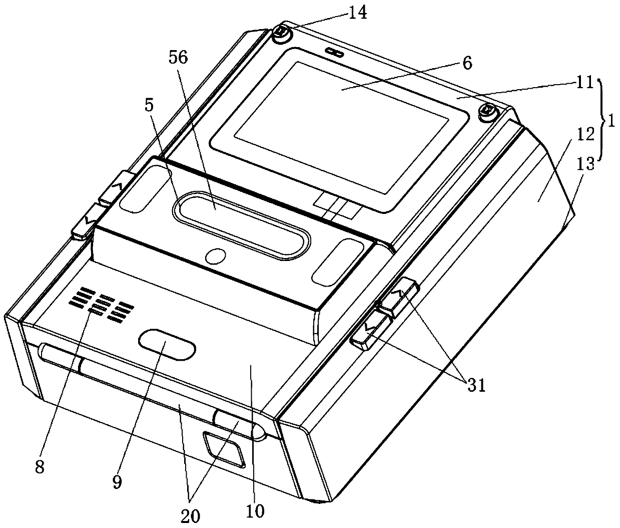 Biometric access control device and method of operation thereof