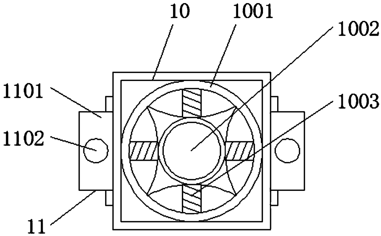 Frame lifting lug one-time-forming milling cutter assistive device