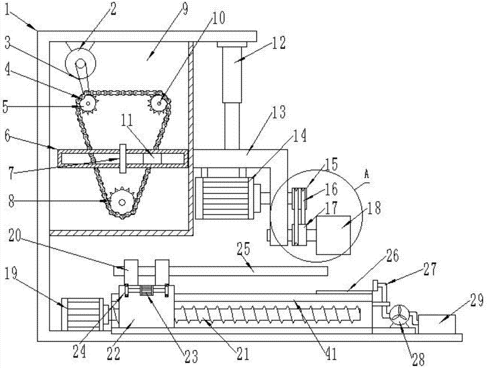 Efficient steel pipe polishing device