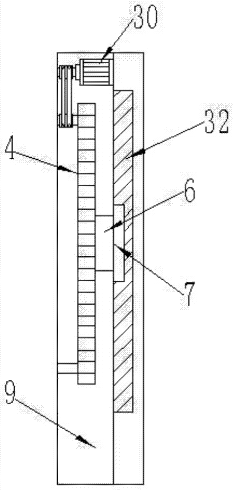 Efficient steel pipe polishing device