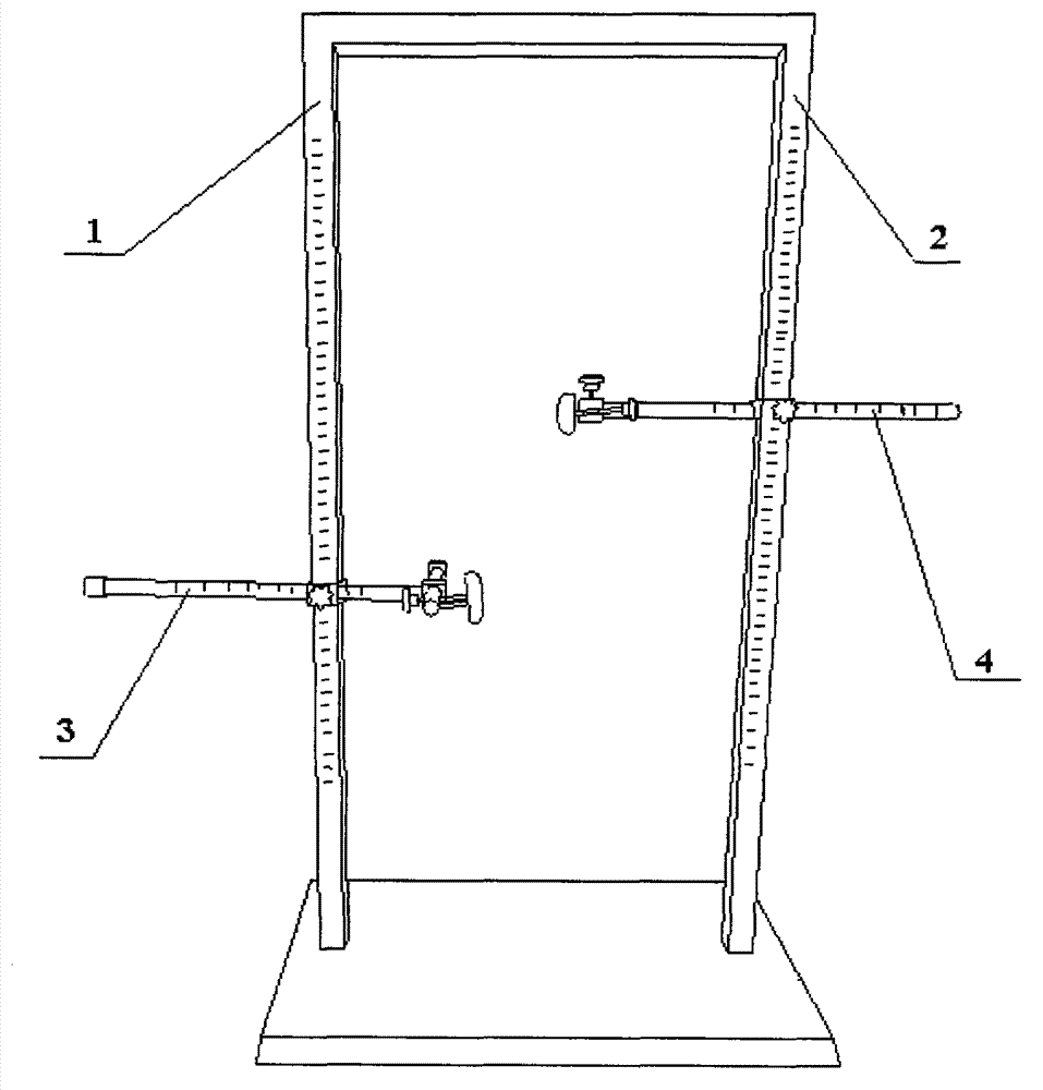 Testing method for lumbar vertebra stretching and buckling angles and application of testing method