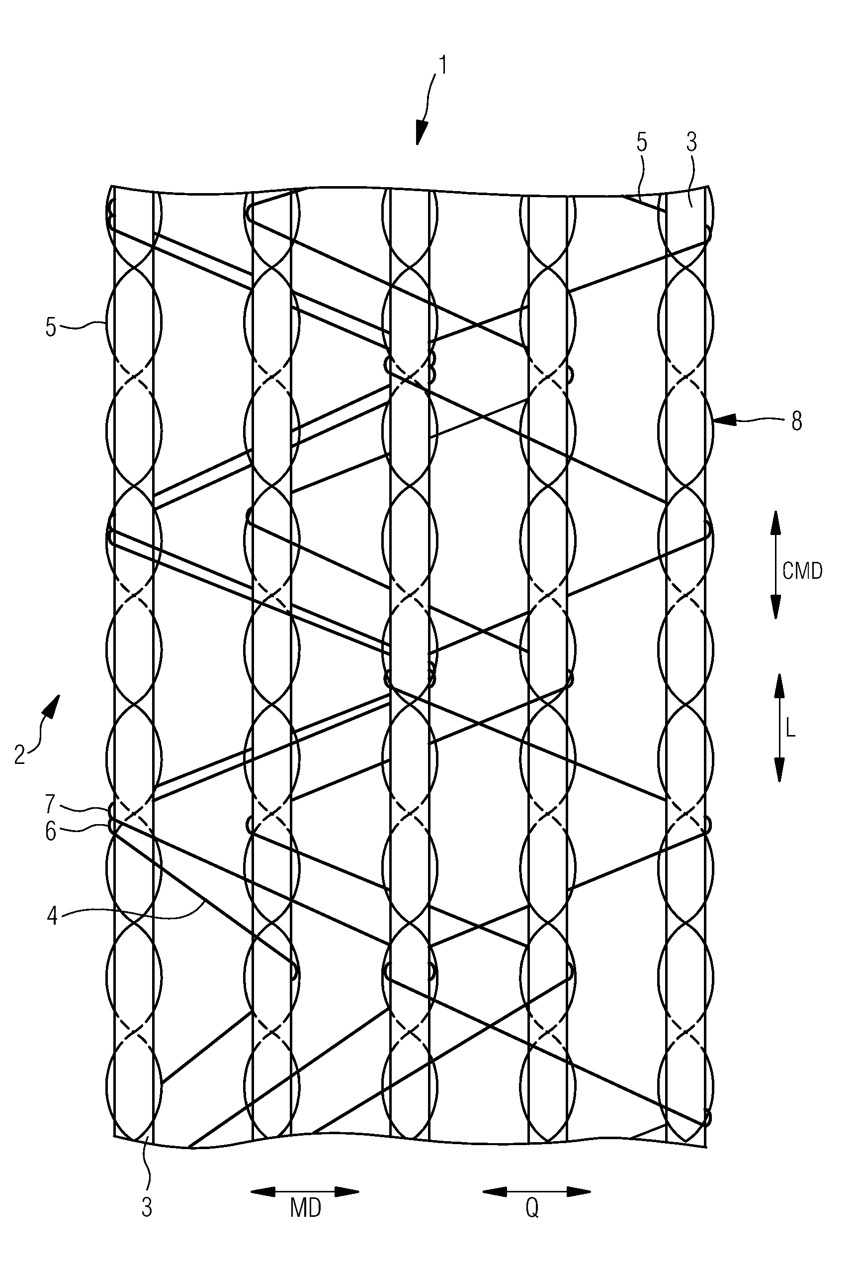 Press felt and method for the production thereof