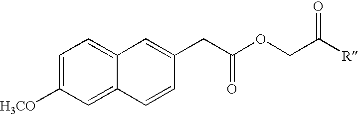 6-Methoxy-2-naphthylacetic acid prodrugs