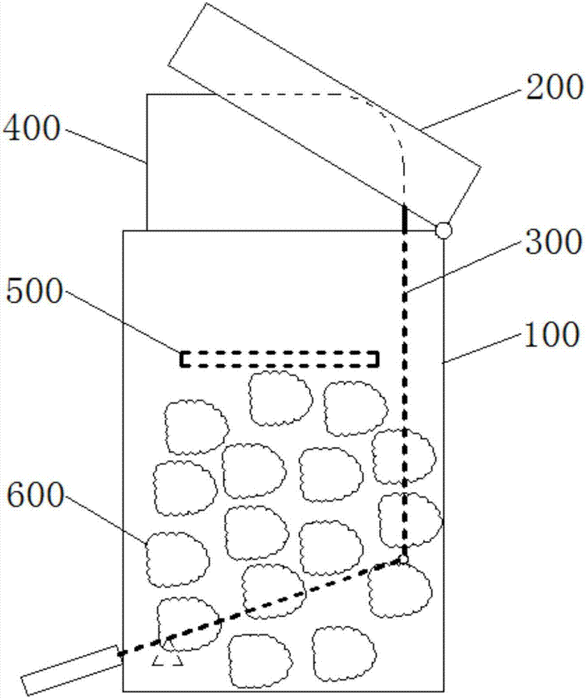 Energy storage compressing type garbage bin