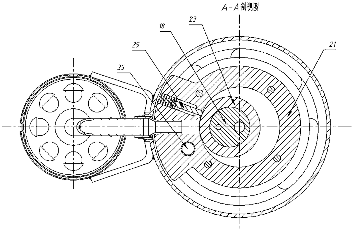 Vertical two-stage rotary compressor for refrigerator and working method thereof