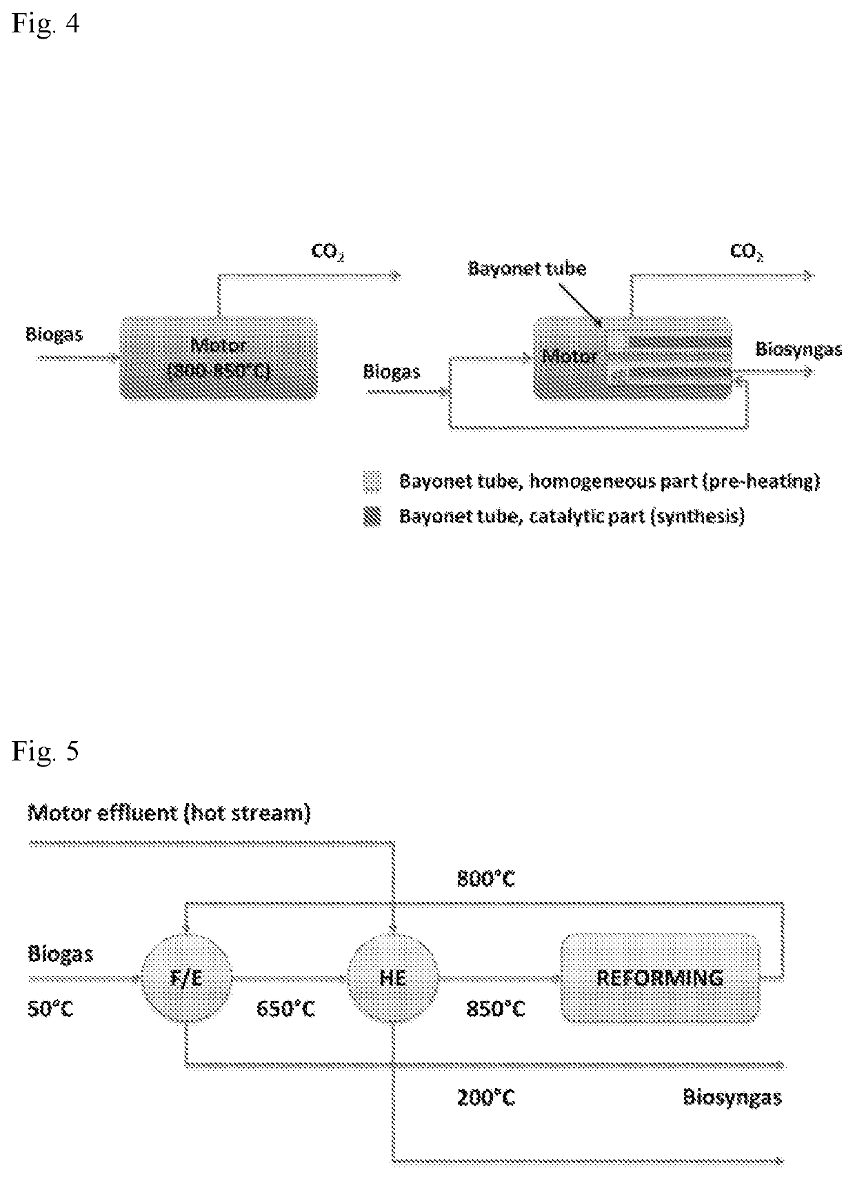 Versatile plants for converting biogas into high added value chemicals