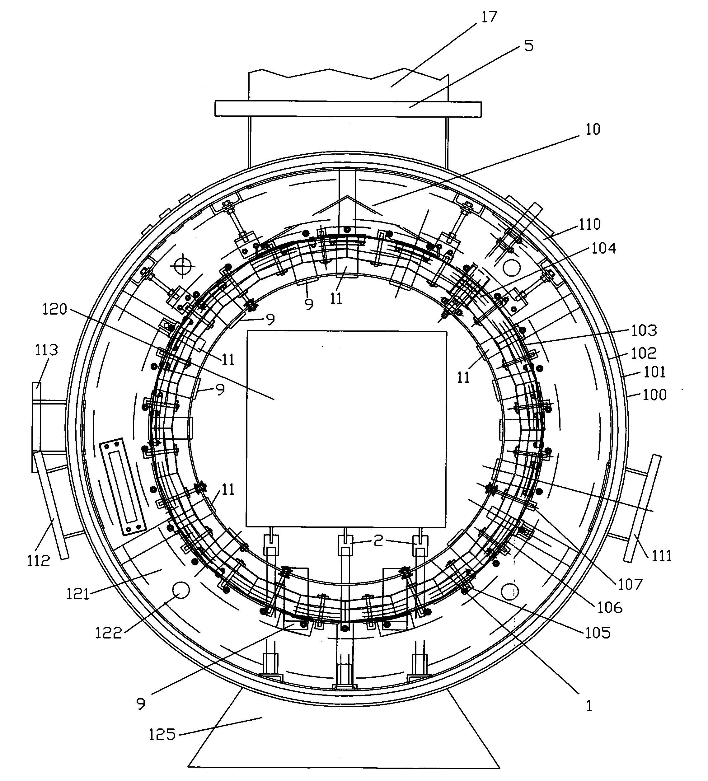 Versatile high velocity integral vacuum furnace