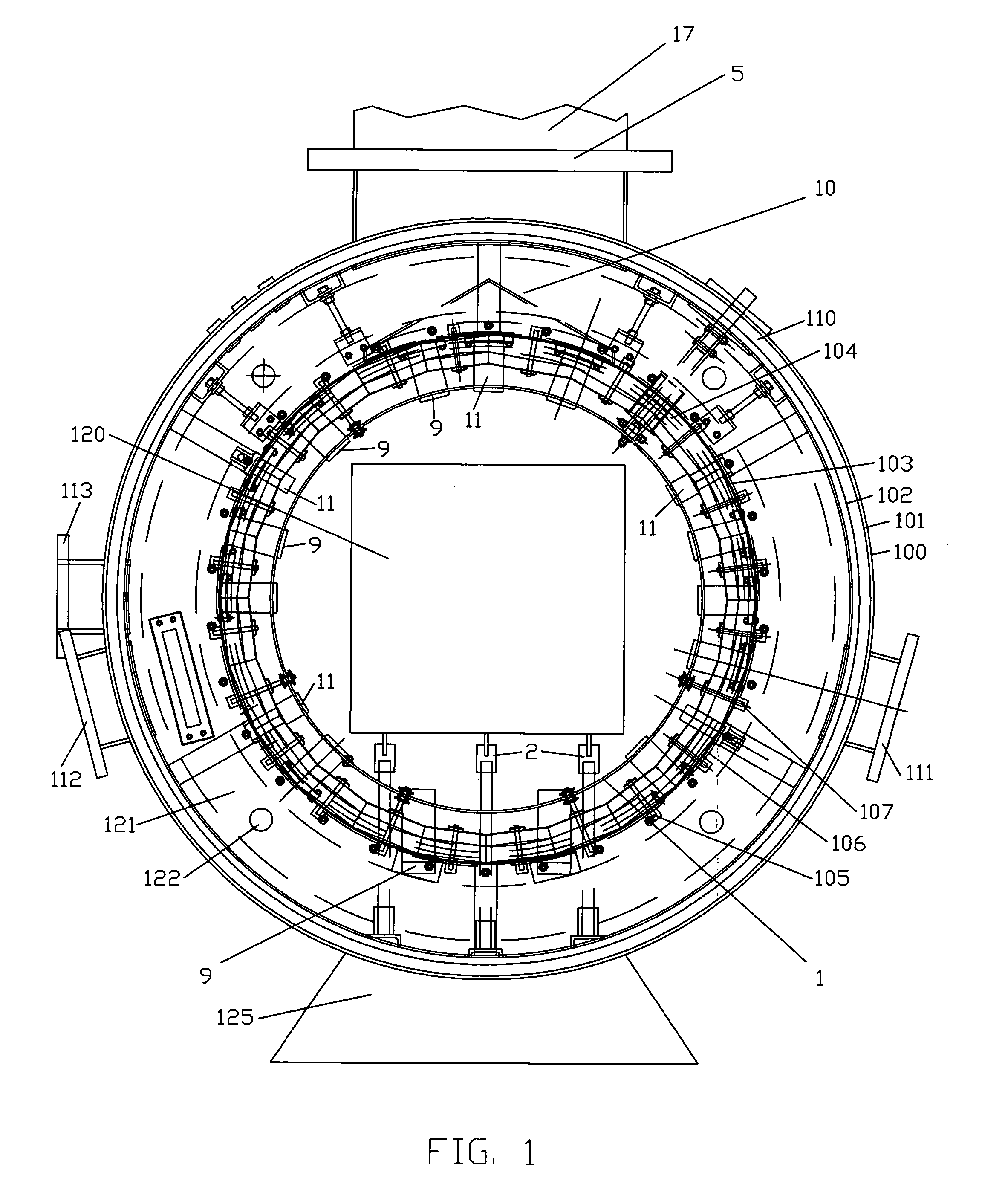 Versatile high velocity integral vacuum furnace