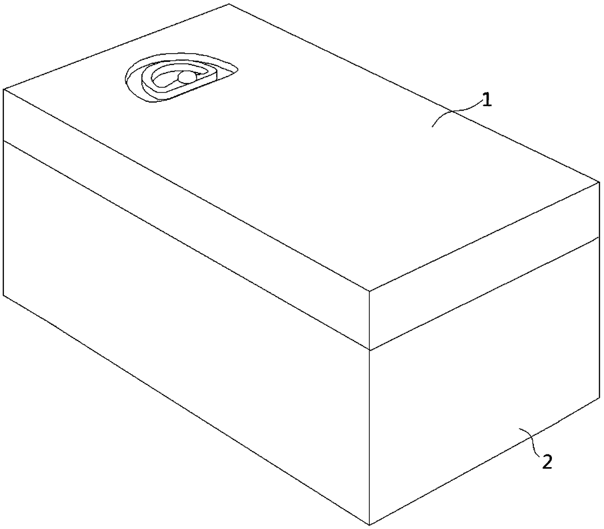 Leakage-proof heat preservation take-out packing box