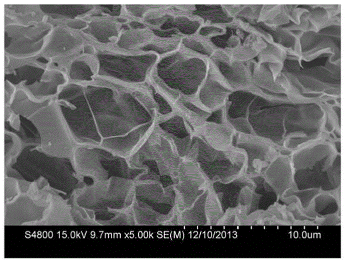 A kind of preparation method of network tetragonal phase zirconia nanopowder